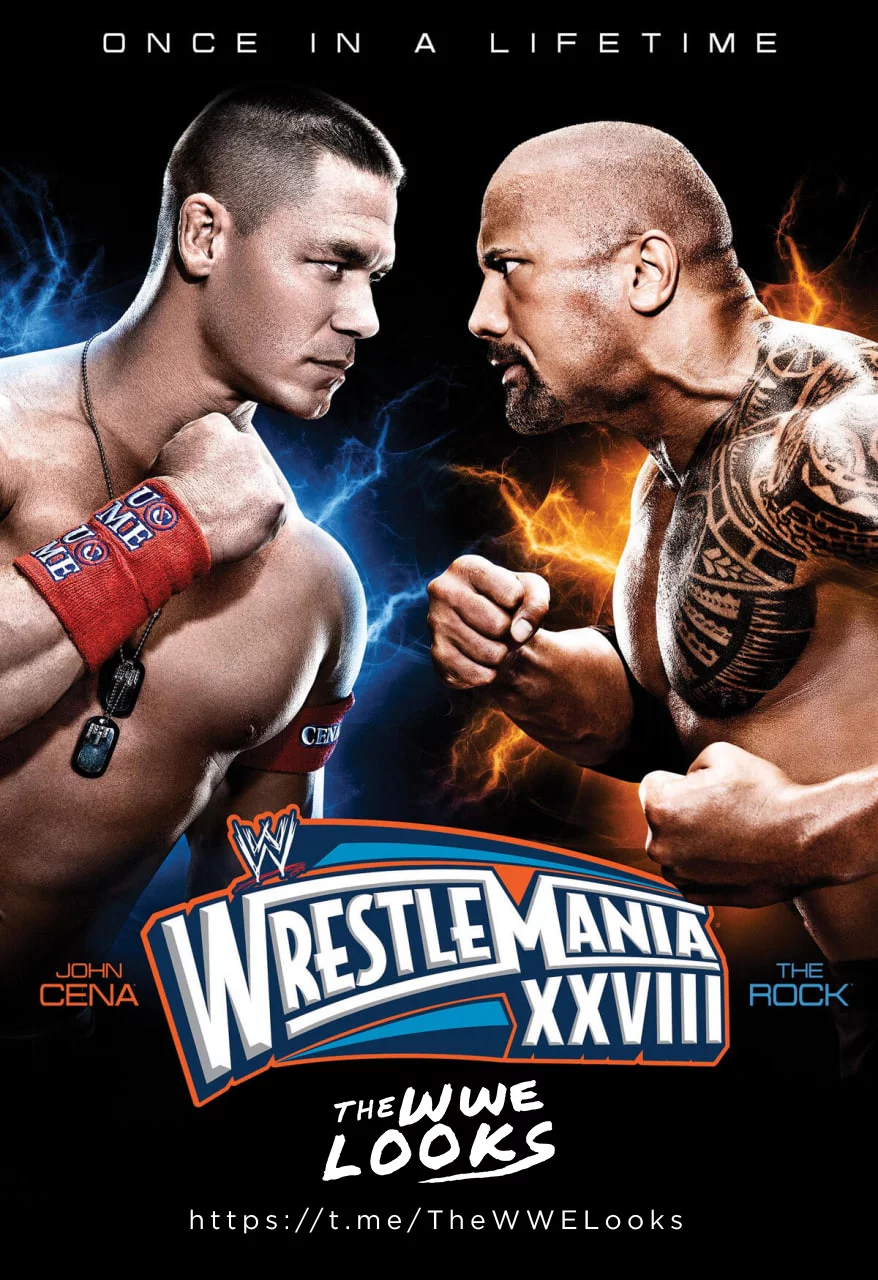 постер WWE Реслманія 28