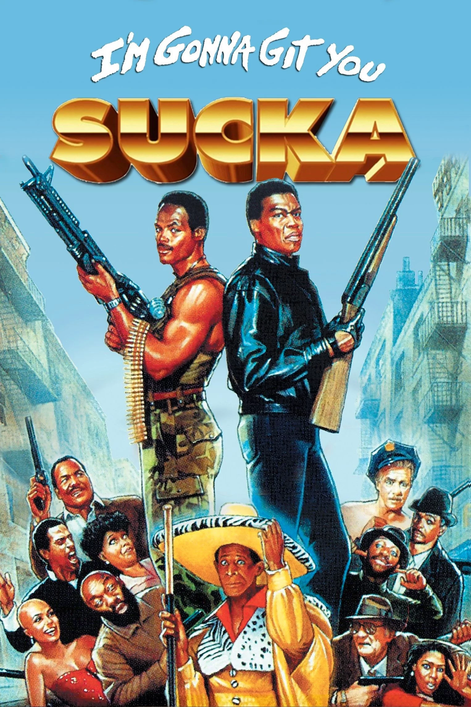 постер Я завалю тебе, козел