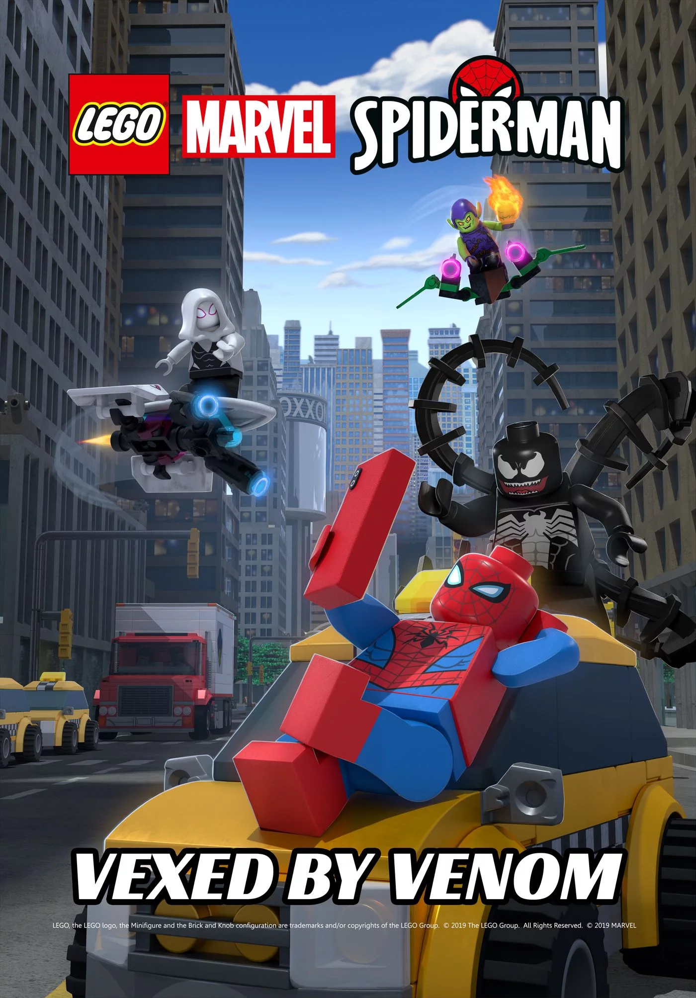 постер LEGO Marvel Людина-Павук: Розлючений Веномом