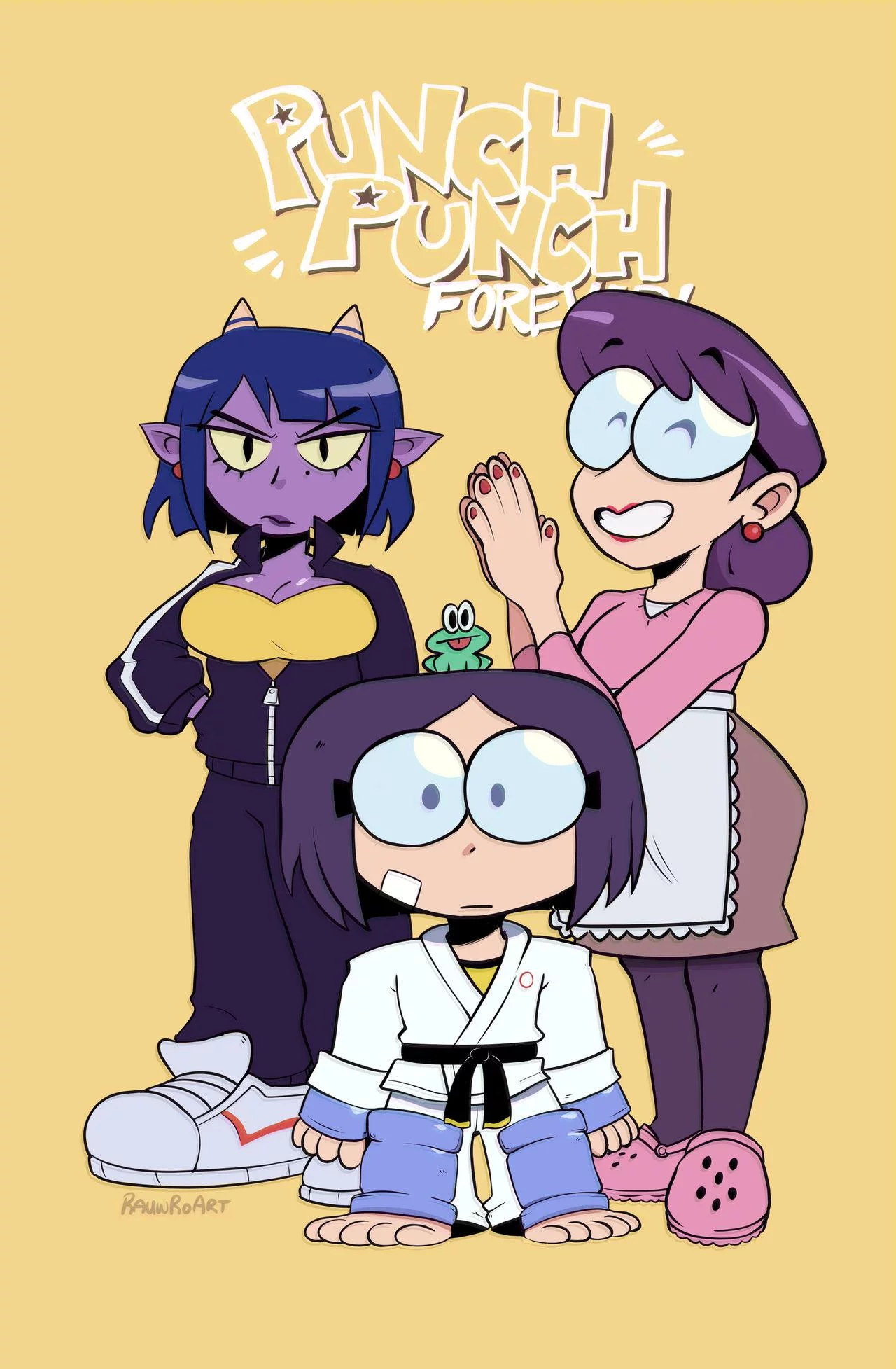 постер Удар за Ударом Назавжди!